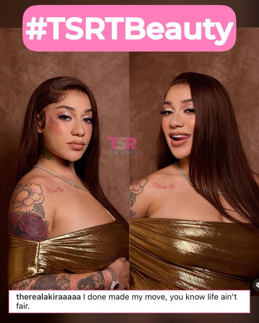 Okayyyy! Nevaeh Akira is all glammed up and serving face in her latest flicks 😍

(✍🏽: #TSRStaffKH) 