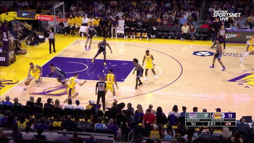 Sandro Mamukelashvili vs Kings :

19 PTS
7-10 FG (70%)
3-6 3PT (50%)
3 REB
4 AST
1 STL
1 BLK
+13 +/- 

Mamu just continues to shine in this pre season for the Lakers. He is such a multi tool type of player, does a little bit of everything on the offensive end which will help so much when Doncic and Austin Reaves are not on the floor