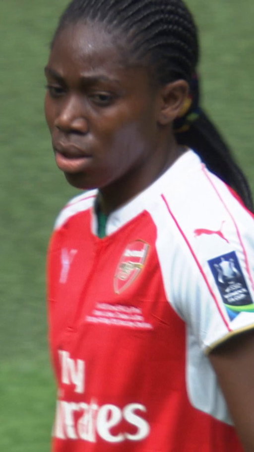 When Asisat Oshoala lifted the Women's FA Cup with @ArsenalWFC in 2016 🫡 