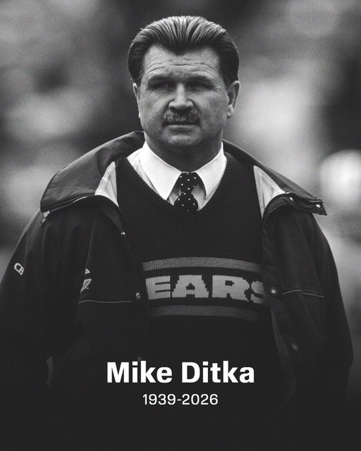 NFL legend Mike Ditka, who revolutionized the tight end position before becoming the head coach of the world champion 1985 Bears and a towering figure in the city of Chicago, has passed away, his family announced. He was 86. 