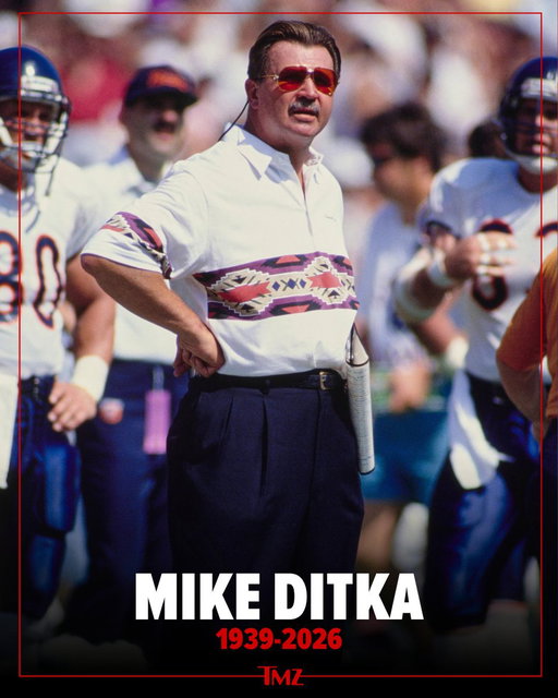 Mike Ditka, the iconic Bears coach and Hall of Famer, has died at 86. RIP to Da Coach. 💔

https://t.co/sN5JIRSBP1 