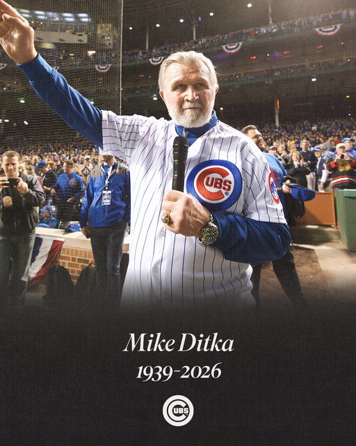 We join the Bears and the city of Chicago in remembering the legendary Mike Ditka.

Thank you for the memories, Coach. 