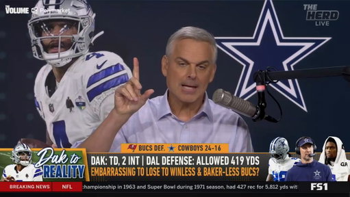 "Jerry will overpay top of the market for players, a yacht, a stadium, a practice facility, and go cheap on the coach. It's like hosting a party in a mansion and going: Who's doing the catering? ... We called Subway"

@colincowherd says it's time for Dallas to pay up for a coach 