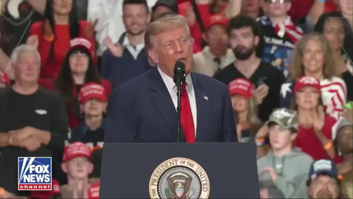 "You're fired. Get the hell out of here."
⠀
President Trump takes aim at New York Attorney General Letitia James during a rally, blasting leadership at both the city and state levels as "corrupt" and "incompetent."
⠀
Trump argues that New York is losing its tax base as residents look to leave, saying the state has changed dramatically since he first went to Washington.
⠀
"This is not the state that I remember ten years ago," he tells the crowd.