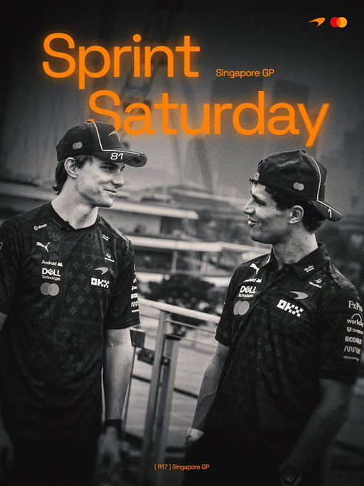 Singapore Sprint Saturday 
Singapore Sprint Saturday 
Singapore Sprint Saturday 
Singapore Sprint Saturday 
Singapore Sprint Saturday 

#McLarenF1 | #SingaporeGP🇸🇬 
