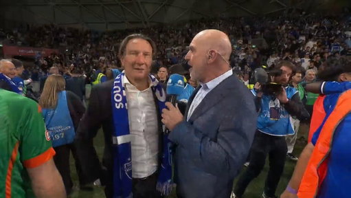 "Build it and they will come" 🏟️

@smfc chairman Bill Papastergiadis sounds off on a magical night at AAMI Park, as South Melbourne lift their first @AustraliaCup 🏆

Watch the highlights from #SMBvMVC on Paramount+ 📺 