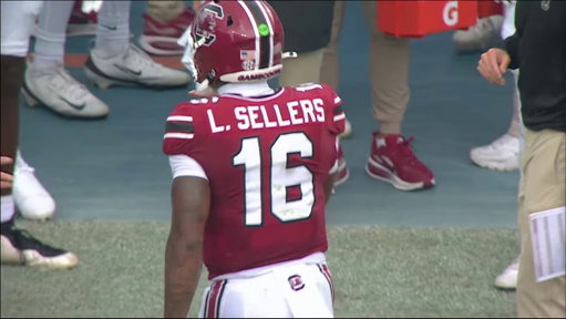 Good news for South Carolina: Dylan Stewart is back! 

Bad news for South Carolina: LaNorris Sellers and his receivers are having a screaming match on the sideline 