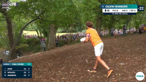 Calvin Heimburg is your 2026 United States Disc Golf Champion 🏆 