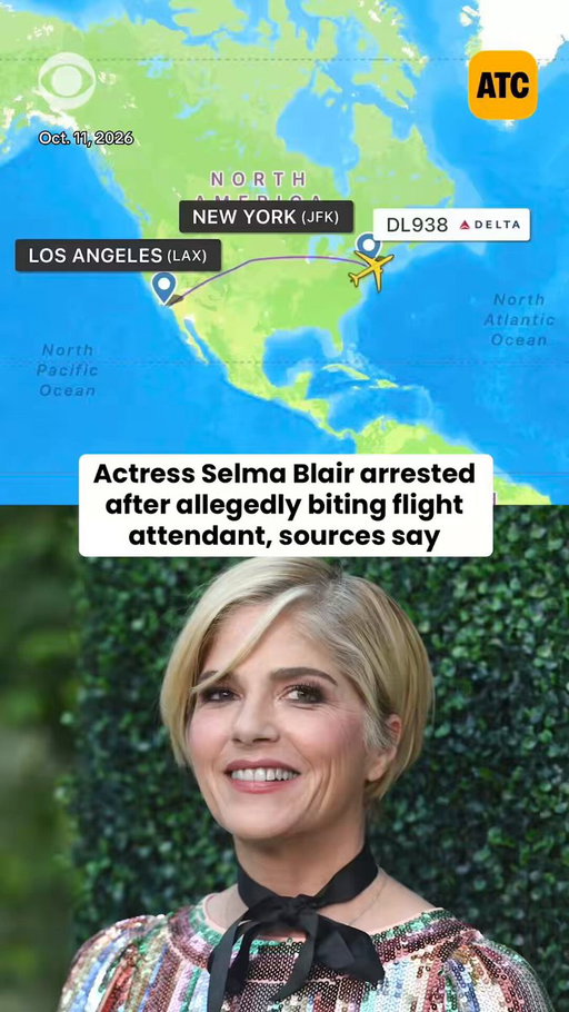 Actress Selma Blair has been arrested after allegedly biting a flight attendant on board a Delta Air Lines flight from Los Angeles to New York's John F. Kennedy International Airport Sunday night.

Two flight attendants reported injuries and one was taken to the hospital after the incident, according to the Port Authority Police. One of the flight attendants was bitten and the other sustained a laceration, according to a law enforcement source.

Her attorney said Blair experienced a medical emergency on the plane, but did not get into specifics.
