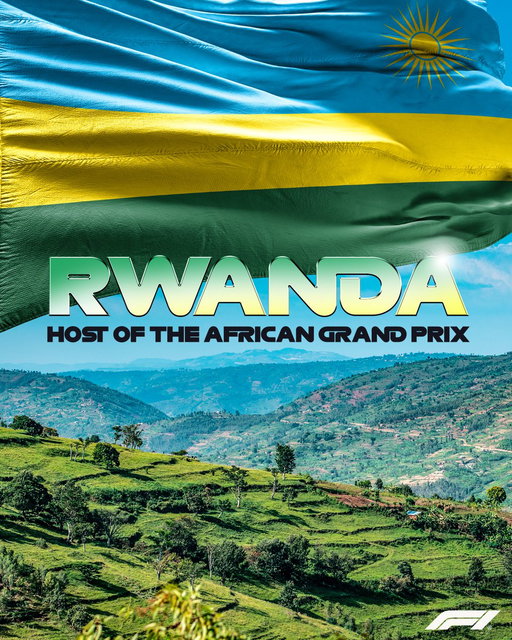 Rwanda – host of the African Grand Prix! 🇷🇼

Set to join the F1 calendar in the early 2030s with a purpose-built circuit in Bugesera, Rwanda

#F1 