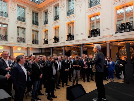 An evening in Paris with Jensen and the founders, researchers, and partners shaping AI across France. 🇫🇷 