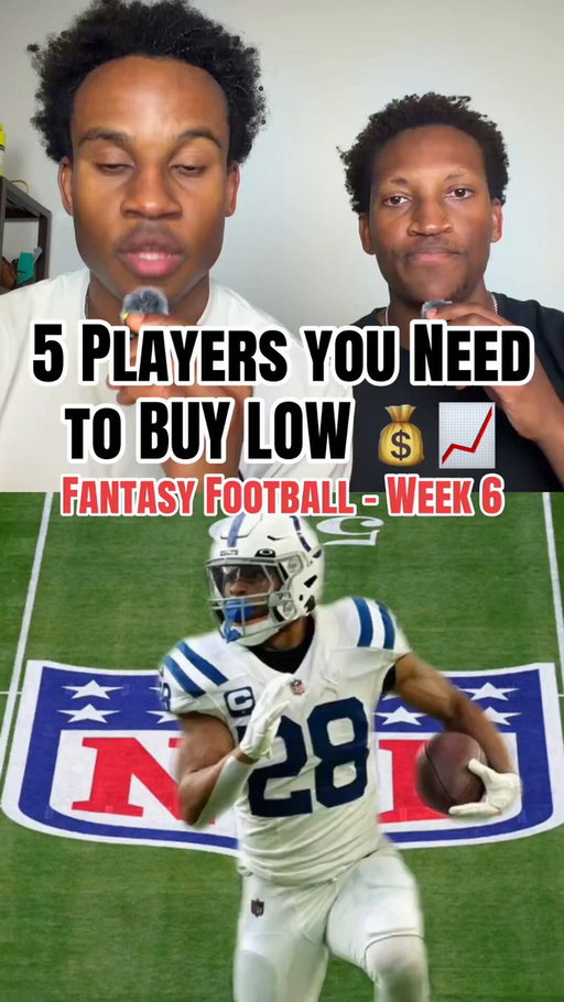 Get these guys for a DISCOUNT heading into week 6 #fantasyfootball #amonrastbrown #jonathantaylor #drakelondon #chasebrown 