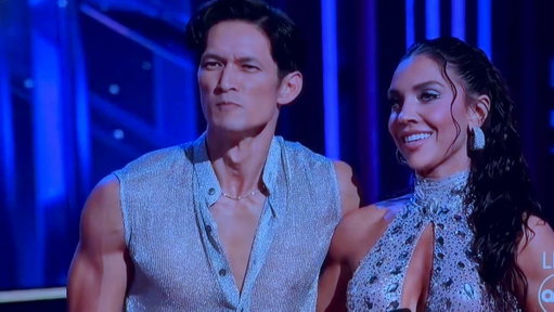Dare I say…one of the most awkward interactions in Dancing with the Stars history? 😳

Carrie Ann went OFF. 

Harry &amp; Jenna COULD NOT believe what she was saying 🤯

#DWTS 