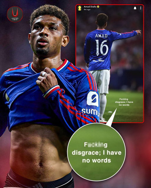 AMAD DIALLO DID NOT HOLD BACK! 🫵

His anger reflects exactly how many Man United fans feel, but some believe he needs to look at his own performances before publicly calling out the team.

𝐖𝐡𝐚𝐭 𝐝𝐨 𝐲𝐨𝐮 𝐦𝐚𝐤𝐞 𝐨𝐟 𝐀𝐦𝐚𝐝’𝐬 𝐫𝐞𝐚𝐜𝐭𝐢𝐨𝐧? 👇 