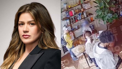 UPDATE: Kelly Clarkson might've overreacted at the Brooklyn novelty shop, as security footage of the animatronic bird saga has come to light 