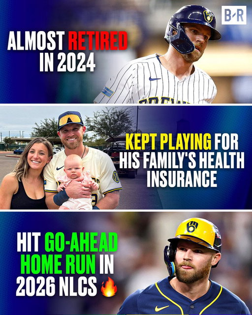 After nearly retiring in 2024, Jake Bauers decided to continue his MLB career to help with his family's health insurance 🥹

2 years later, Bauers hit the go-ahead homer that put the Brewers just ONE WIN AWAY from the World Series 👏🔥

(via jakebauers/IG, Odds via @FanDuel) 