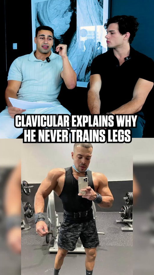 Clavicular explains why he NEVER trains legs 💀 