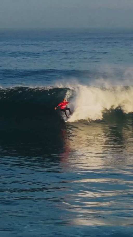 Yago Dominguez fired up in Razo!
#EdommoSurfProRazo 
https://worldsurfleague.com/ 