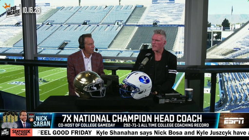 "My only concern about the 24-team College Football Playoff is the amount of games these guys are playing..

I get a little concerned about how much is too much when it comes to how many games a college player plays..

I think 16 would be a good compromise for the College Football Playoff" ~ Coach Saban #PMSLive