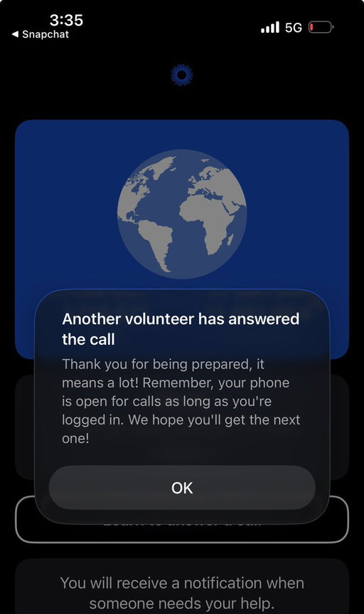 JUST GOT MY FIRST “BE MY EYES” CALL AND I FUCKING MISSED IT. DEVASTATED. Everyone download the app. It’s the coolest thing ever and you literally get to be a visually impaired person’s eyes when they need help. Gahh! Next time 