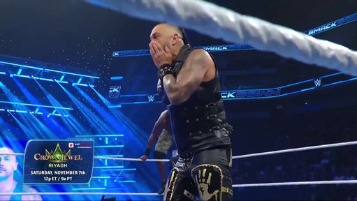 Not the way R-Truth wanted this match to go... #WWE #SmackDown 