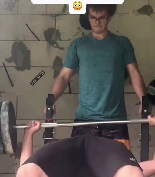Damn, I need a spotter like him.

He literally saved his friend’s life there. Good job! 