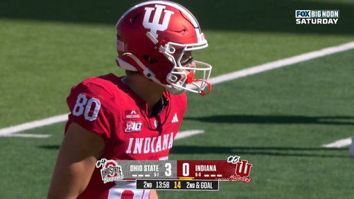 Hoosiers take the lead over the Buckeyes!

@IndianaFootball | @wendys 