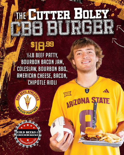 Looking for a fun place to watch the Sun Devils on the road today? Head to any of the 17 Cold Beers &amp; Cheeseburgers Arizona locations for a great gameday experience! 