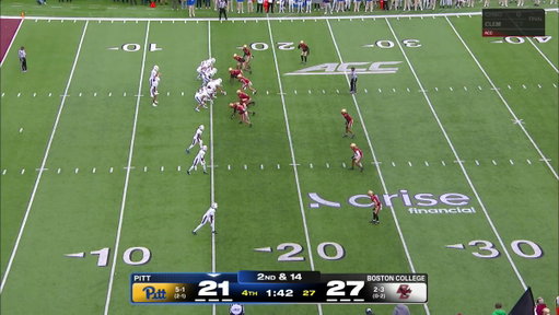 Charlie Comella with the big-time INT‼️

📺 ESPN2 