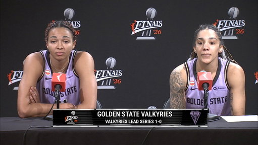 Kiah Stokes and Gabby Williams cracking jokes in the post game press conference 🤣🤣🤣 
