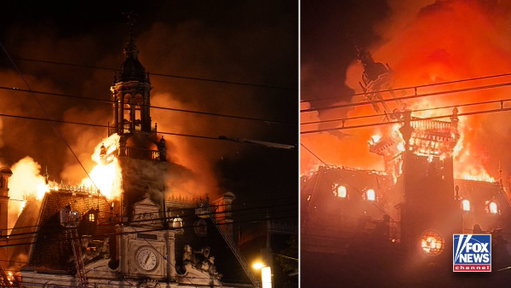 France's cost-of-living protests take a destructive turn as rioters torch a historic town hall, leaving much of the 143-year-old landmark in ruins.

In Limoges, flames engulf the building before its roof collapses. The local prefect calls the attack deliberate, while France's interior minister blames radical far-left groups for violence breaking out during demonstrations nationwide.

President Emmanuel Macron is condemning the destruction and warning that those responsible for attacking public buildings and businesses will face prosecution.

The unrest is spreading well beyond one city. See where masked groups are attempting to storm government buildings: https://t.co/9nj3XP2exX
