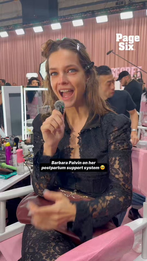 Barbara Palvin is just 6 weeks postpartum (!!) and is set to return to the 2026 Victoria’s Secret runway tonight. The VS Angel opened up to us about the support of her family and friends throughout her postpartum journey. 🥹🪽 