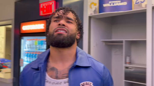 Reporter: Why do you think the energy has been up and down, drive-to-drive?

Kyren Williams: I couldn't tell you bro, probably because I'm not out there.

Kyren Williams played 40 offensive snaps compared to Blake Corum's 16 against Arizona. 