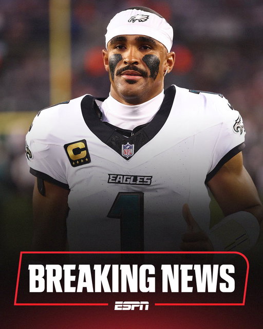 Breaking: Jalen Hurts will be out for the season after doctors discovered multiple blood clots in his lungs, per a statement from the team and his agent. 