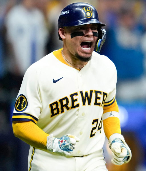 World Series MVP Rankings, via Kalshi:

1. Jackson Chourio (14%)
2. Jacob Misiorowski (12%)
3. William Contreras (11%)
4. Brice Turang (9%)
5. Junior Caminero (7%)
6. Yandy Diaz (7%)
7. Jake Bauers (7%)
8. Jonathan Aranda (4%)
9. Christian Yelich (4%)
10. Drew Rasmussen (3%) 
