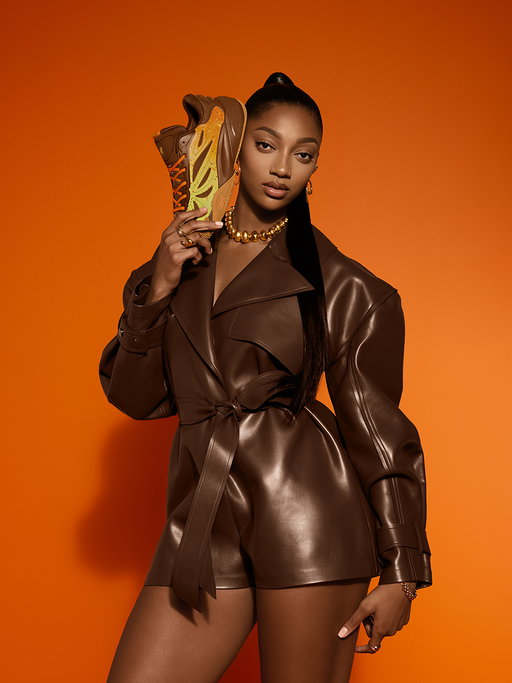 Reebok x REESE'S: Angel Reese 1. 
Available now on https://reebok.com/ 