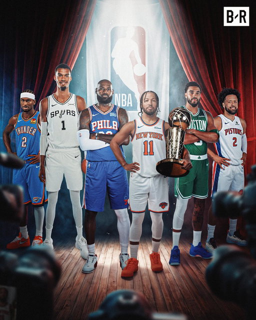 The stage is set for the 2026-27 NBA Season 🔥

Celtics at Pistons 3 ET
76ers at Knicks 7 ET
Thunder at Spurs 9:30 ET

All on NBC and Peacock 📺 