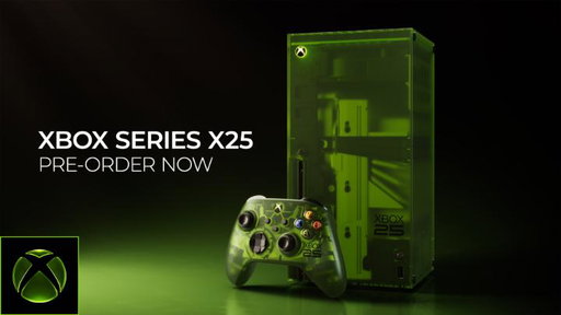 25 years of nostalgia in your hands.

Get the XBOX Wireless Controller X25 Special Edition today: https://xbx.lv/4scWzrD 