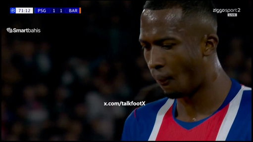 PSG TAKE THE LEAD AGAINST BARCELONA, LUCAS HERNANDEZ GOAL  https://t.co/Q8psRdSk3J