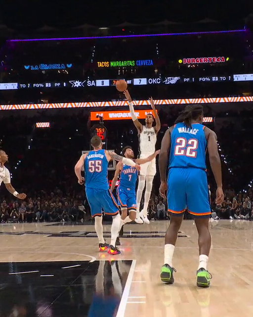 Jalen Williams protecting the paint 🛑 