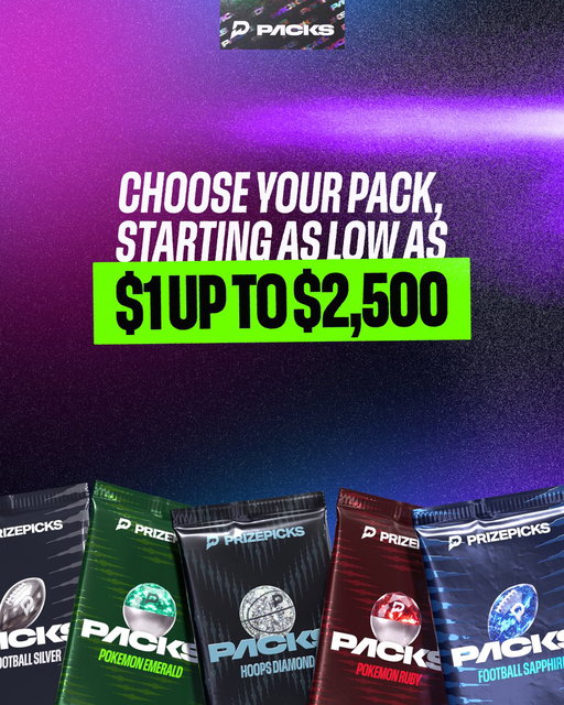 Multiple packs to pick from 