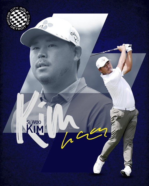 Si Woo Kim for the 313 🏁⛳️ Motor City are you ready for some SI WOO? Motor City Golf Club ready for the tee box this December 