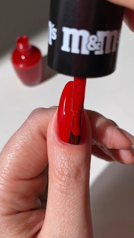 Peanut butter, but for your nails. We’re wearing Peanut Butter Me Up until further notice from our OPI x @mmschocolate collab.

Available in Nail Lacquer and GelColor. 
