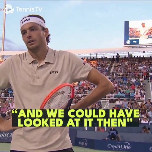 ONE OF THE MOST BIZARRE SYSTEM FAILURES IN TENNIS HISTORY 😳

​Brandon Nakashima hit a shot way long, but Electronic Line Calling failed to call it out.

​The point continued until the chair umpire stopped play, only to tell Taylor Fritz that because he didn’t stop mid-rally, the point had to be replayed.

​"That is the craziest thing I’ve ever seen."

 https://x.com/TennisTV/status/1823522843109323258/video/1