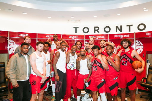 The biggest opening night victory in Raptors Franchise History for the guyzzz 🔥 