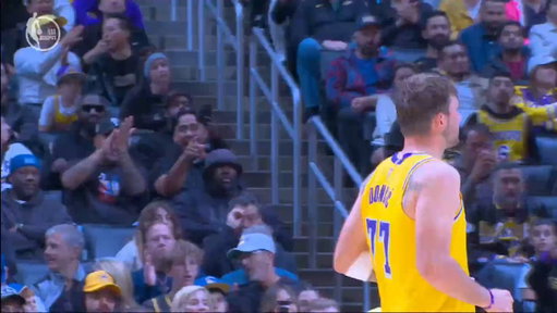 Luka to Yaxel Lendeborg: “Come back out p***y.” 
