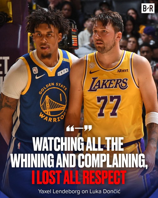 Warriors rookie Yaxel Lendeborg did not hold back about going up against Luka 😳 