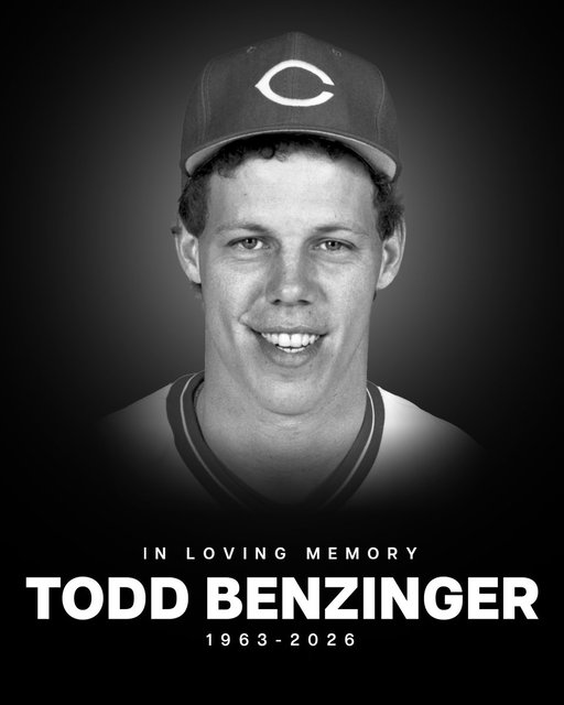 The Cincinnati Reds are saddened by the passing of former first baseman and 1990 World Series champion Todd Benzinger.

Todd will be remembered with great affection and gratitude for his place in one of the most memorable chapters in Reds history. Our deepest condolences go out to his family, friends, former teammates and all who knew and loved him.