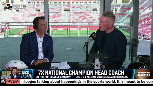 "The Tampa Bay Rays and Milwaukee Brewers have both been extremely impressive..

Both teams have good pitching and they play well together as a group" ~ Coach Saban #PMSLive 