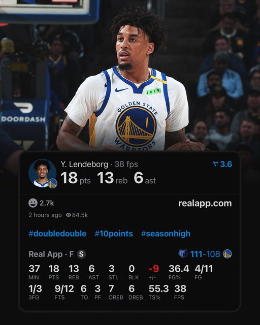 Yaxel Lendeborg in his 2nd career game:

18 PTS
13 REB
6 AST
3 STL

The first rookie to reach those numbers in a game since Luka Doncic. 